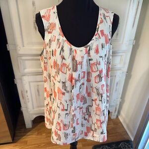 J JILL Linen & Silk Blouse